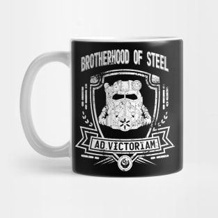 BROTHERHOOD OF STEEL (AD VICTORIAM - WHITE) Mug